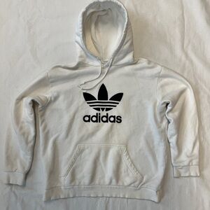 Adidas Originals Trefoil Men’s Hoodie - white | Large